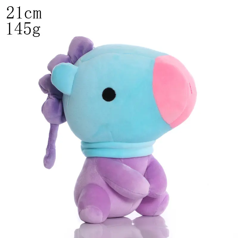BTed 21Plush Toys Kawaii Mini Keychain Anime Pendant Ornament for Kids 12-22cm Bt Peripherals Soft Stuffed Animals Doll Gift