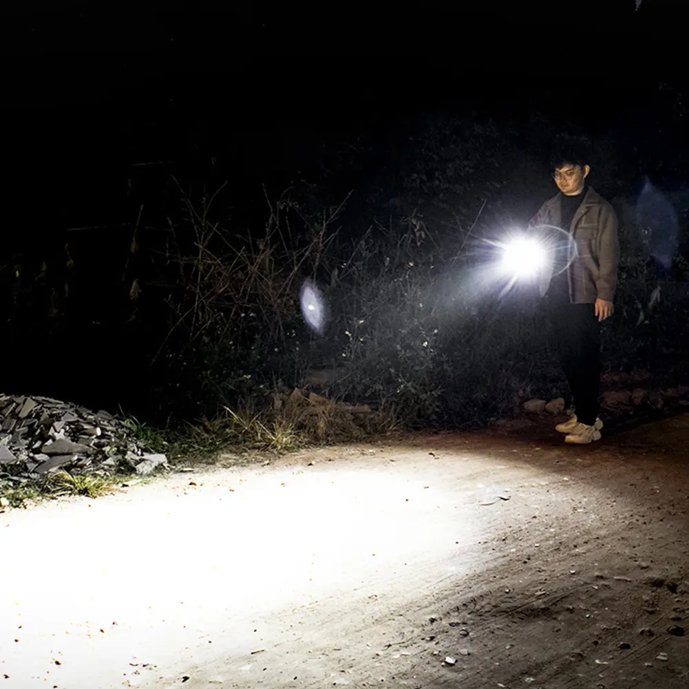 LED Portable Work Light with Magnets Inspection Flashlight Type-C Charging IPX4 Waterproof for Charging Mobile