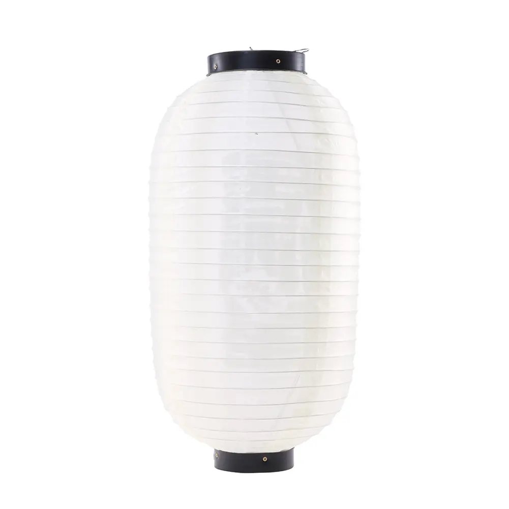 2/4 Packs Hanging Lanterns Without Light Japanese Sushi Lanterns Waterproof Ornament with Hooks for Outdoor Market Shop Decor
