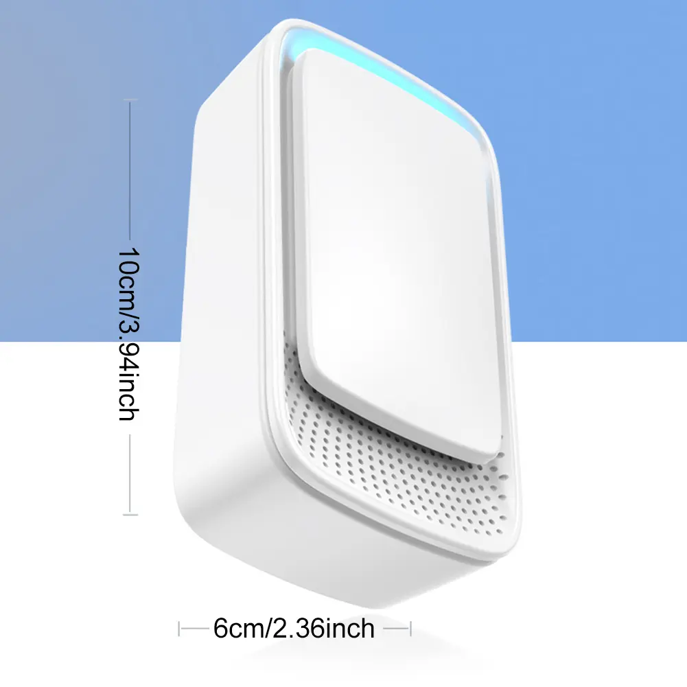 Negative Ion Air Purifier Plug In Air Freshener Portable PlugFilterless Air Cleaner Quiet Air Freshener for Home Kitchen Bedroom