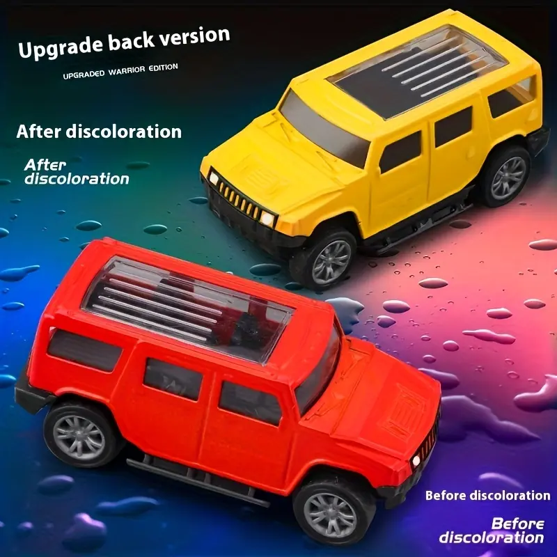 Color Change Cars Toy Vehicles in Water Color Changing Bath Toys Car Goodie Bags Fillers Funny Gift for Kids Themed Party Favors