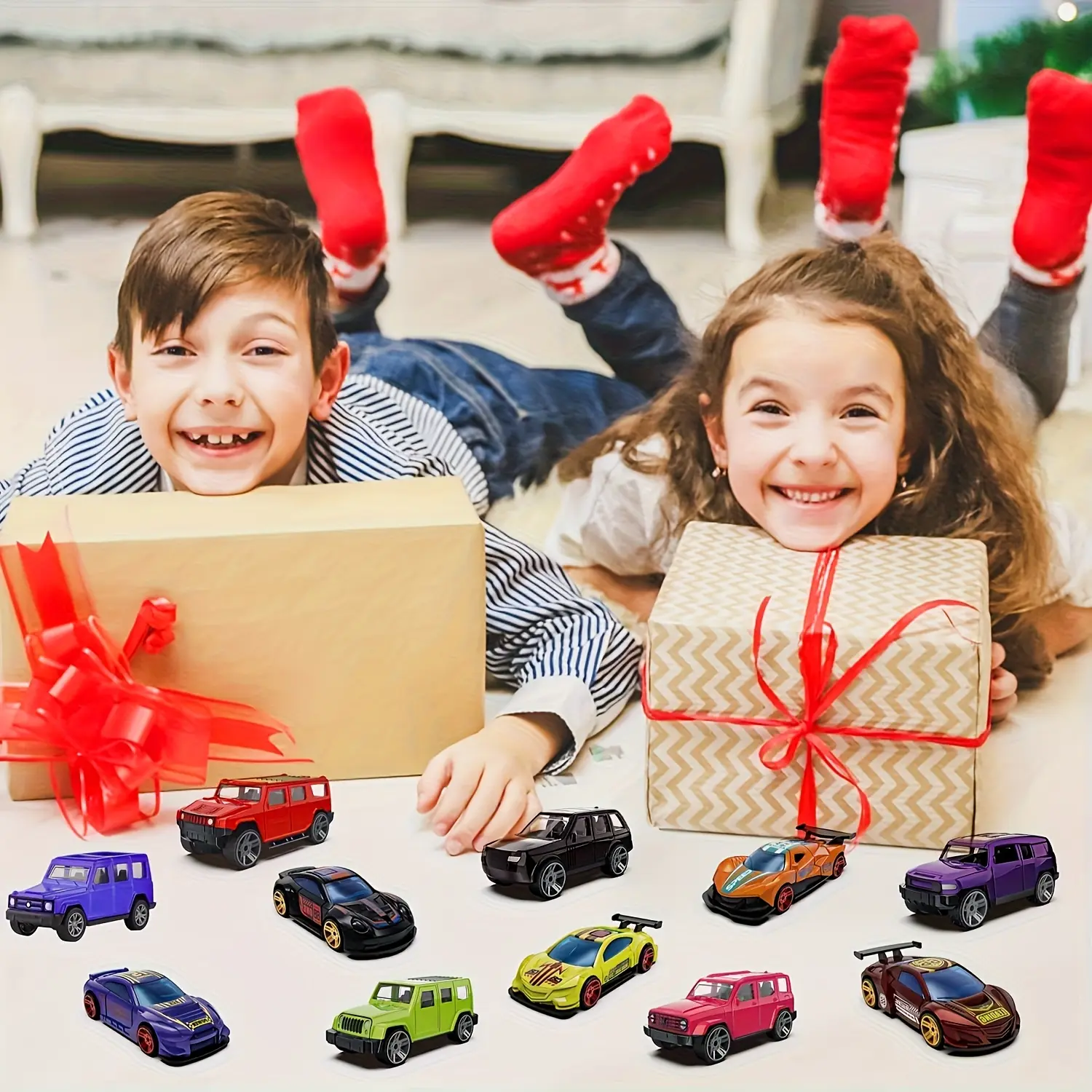 Color Change Cars Toy Vehicles in Water Color Changing Bath Toys Car Goodie Bags Fillers Funny Gift for Kids Themed Party Favors