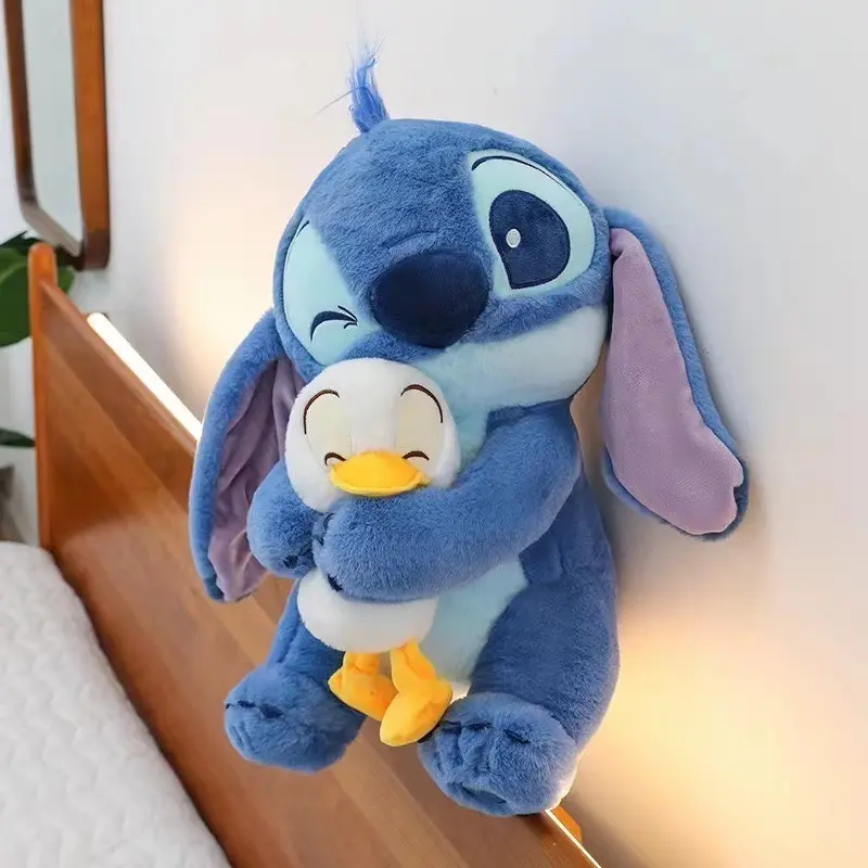 20/25/30CM Kawaii Stitch Doll  Adorable Super Soft Plush Duck Doll  Kids Ideal Birthday Surprise Stuffed Toy for Home Decor