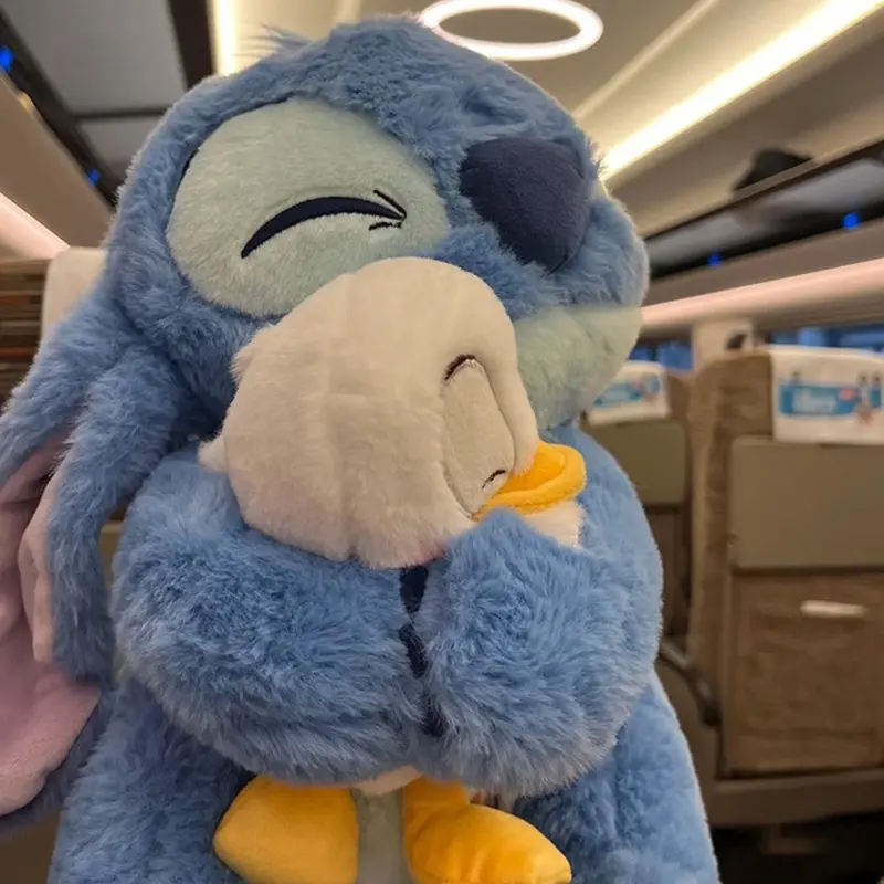 20/25/30CM Kawaii Stitch Doll  Adorable Super Soft Plush Duck Doll  Kids Ideal Birthday Surprise Stuffed Toy for Home Decor