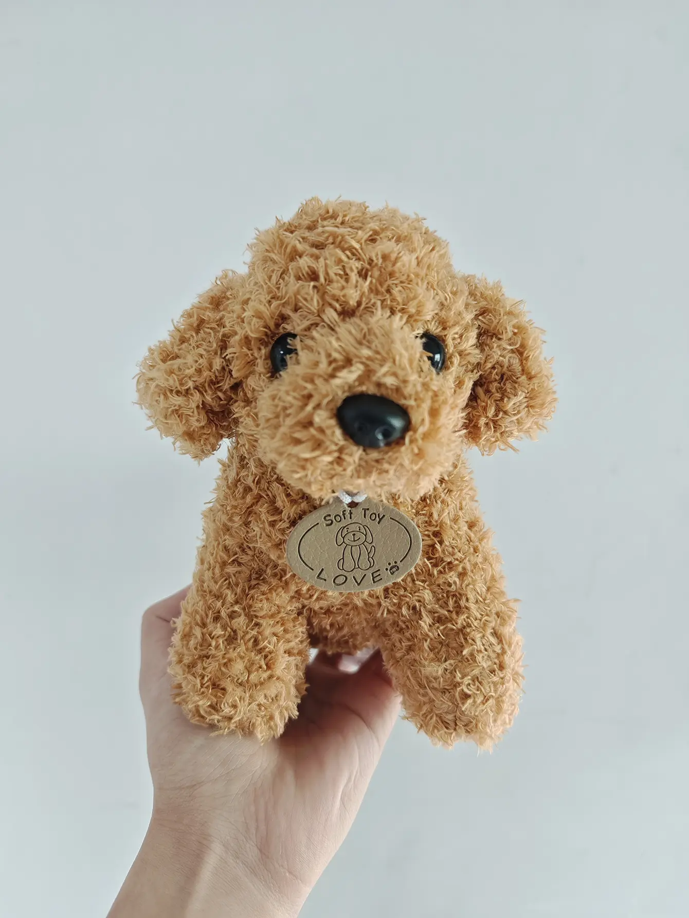 Teddy Dog Plush Toy for Pet Interactive Chew-resistant Puppy Teething Boredom Relief Soft Stuffed Animal Toy for Dog Theme Party