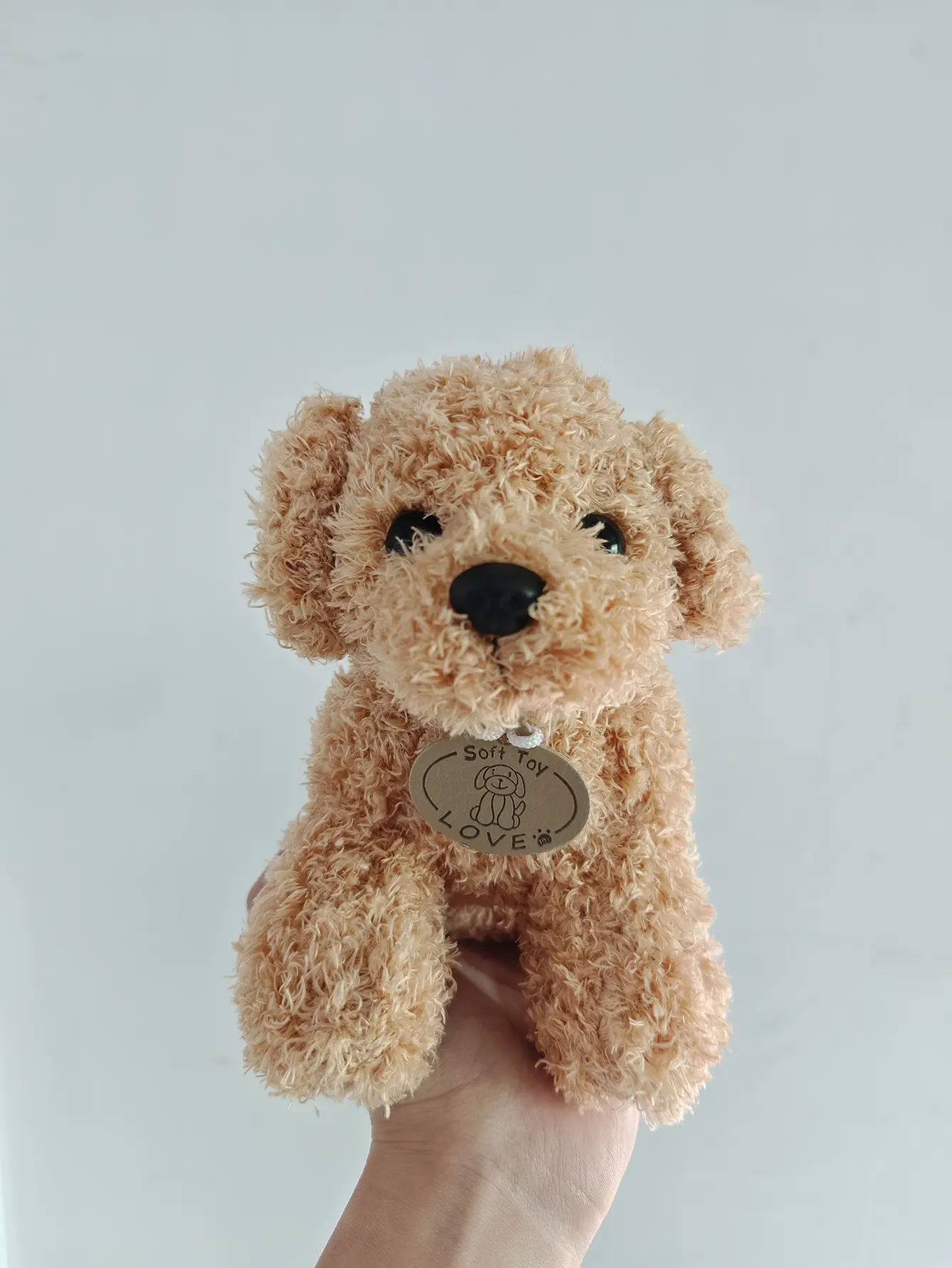 Teddy Dog Plush Toy for Pet Interactive Chew-resistant Puppy Teething Boredom Relief Soft Stuffed Animal Toy for Dog Theme Party