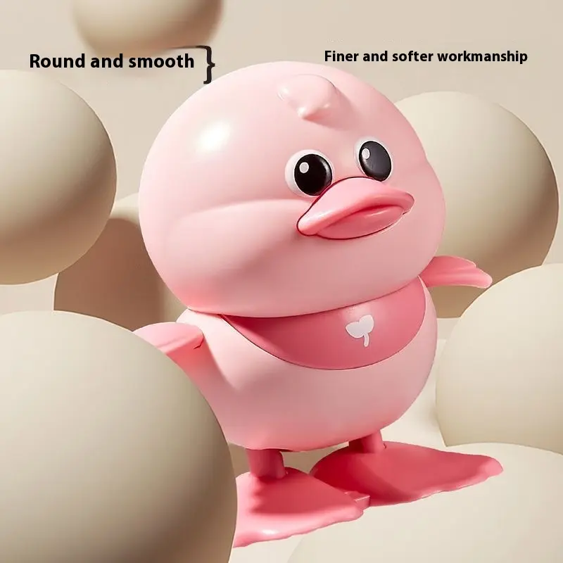Spring-Powered Jumping Duck; a Small Duck, It Moves and Runs; a Fun Animal, Winds Up; a Godsend for Coaxing Children's Toys