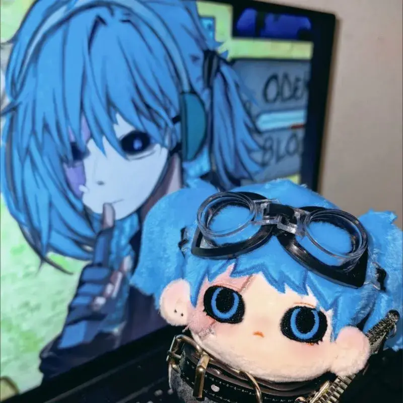 New In Stock 10cm Sally Face Sal Plush Toy Cute Cotton Doll Anime Game Peripherals Plushie Toy Birthday Gift