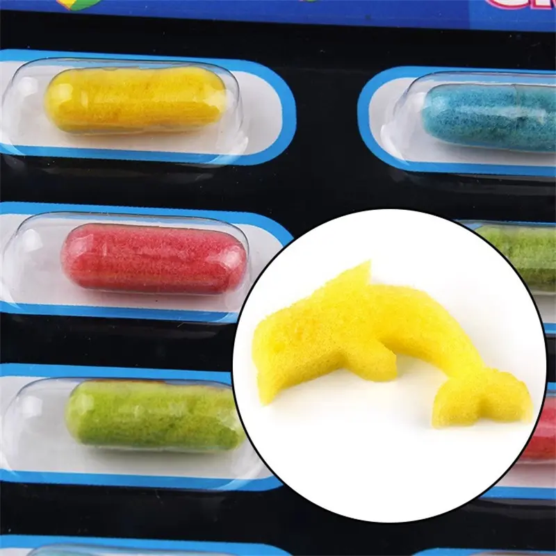 Bubble Swelling Capsules Bath Toy Absorbent Sponge That Grow Larger When Exposed To Water Small Animal Children's Cognitive Toys
