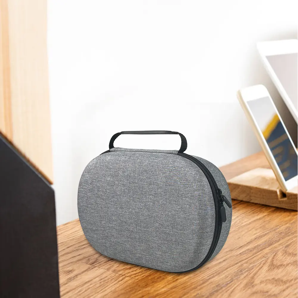Carrying Case with Mesh Pocket Portable Travel Carry Handbag EVA Travel Case Bag for Apple Vision Pro VR Headset Accessories