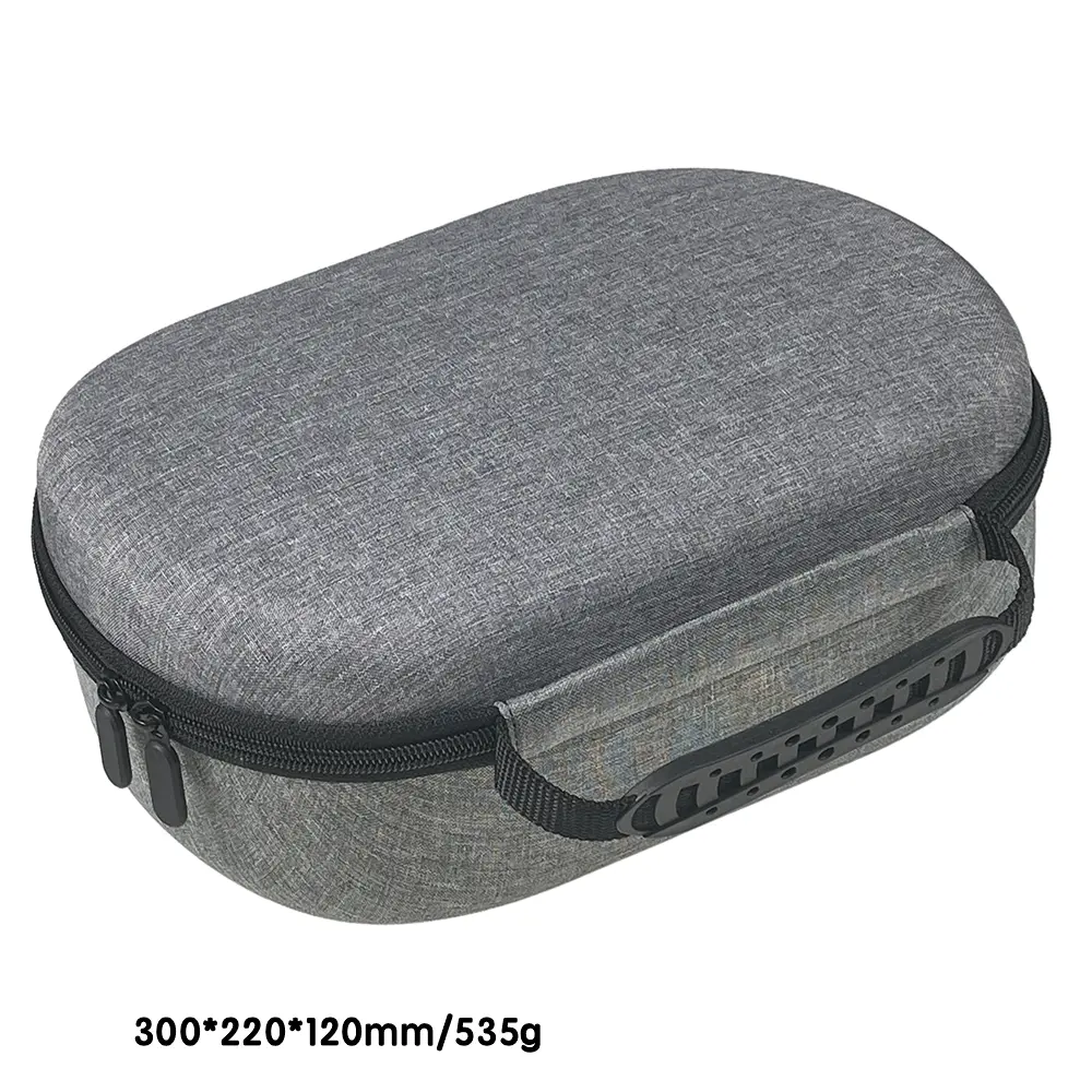 Carrying Case with Mesh Pocket Portable Travel Carry Handbag EVA Travel Case Bag for Apple Vision Pro VR Headset Accessories
