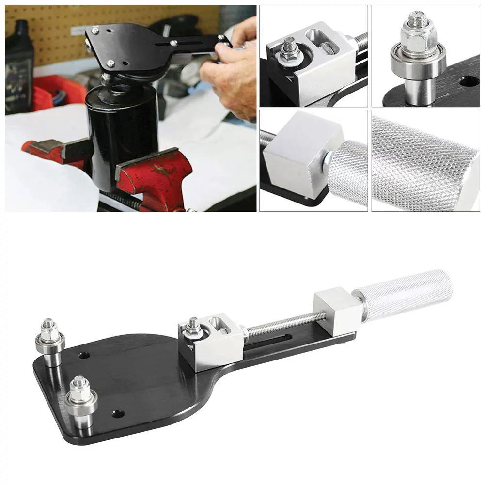 Car Oil Filter Cutter Aluminum Alloy Oil Filter Cutting Tool Universal Fuel Filter Cutting Tool for 2 3/8 To 5 Inch Diameter