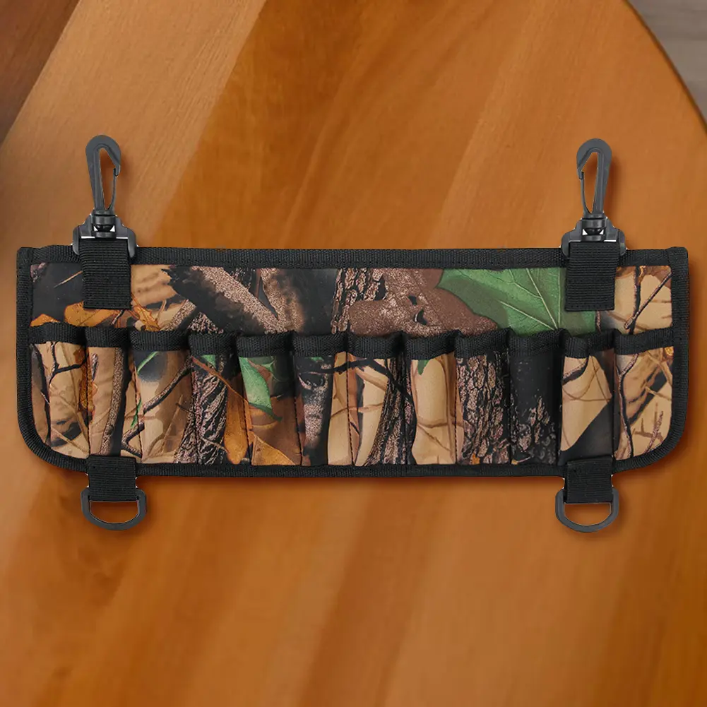 Waders Shell Holder Camo Neoprene Hunting Pouches Bags with 24 Shell Loops Outdoor Waist Bag for Hunting