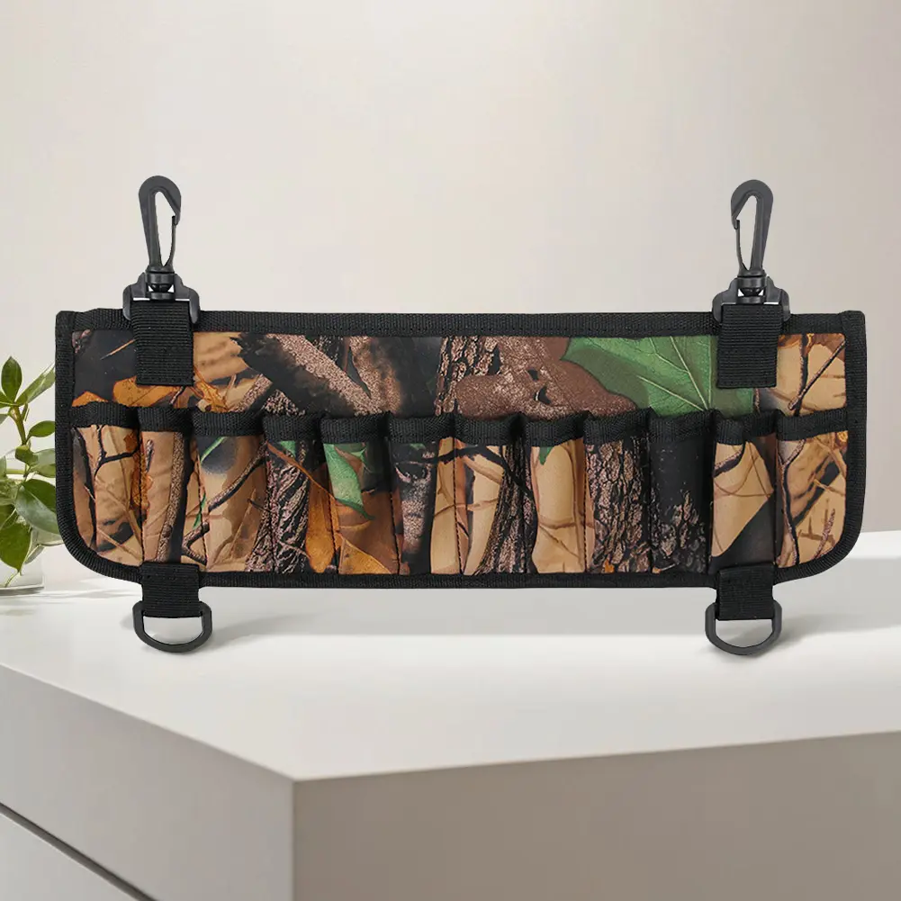 Waders Shell Holder Camo Neoprene Hunting Pouches Bags with 24 Shell Loops Outdoor Waist Bag for Hunting