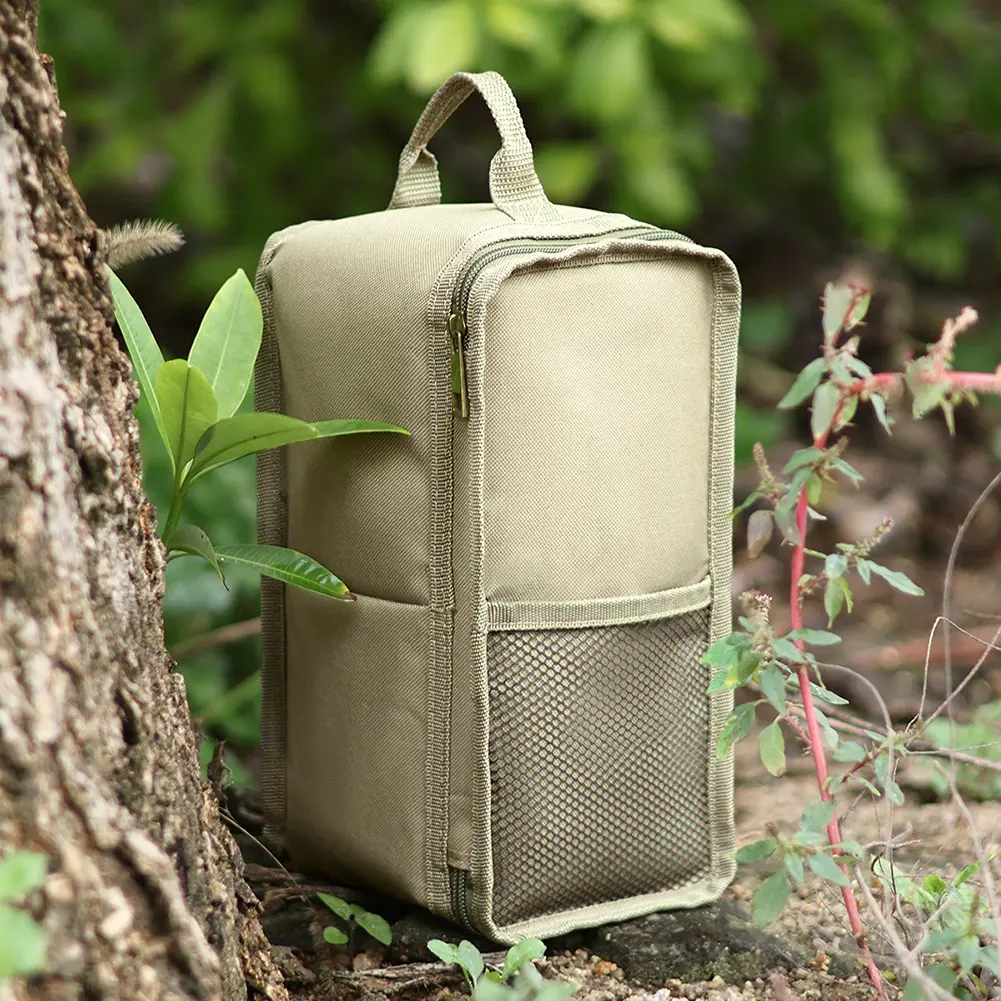 Camping Lamp Storage Bag 5L Outdoor Lantern Storage Bag Waterproof Wear Resistant Outdoor Tools for Hiking Fishing Travel