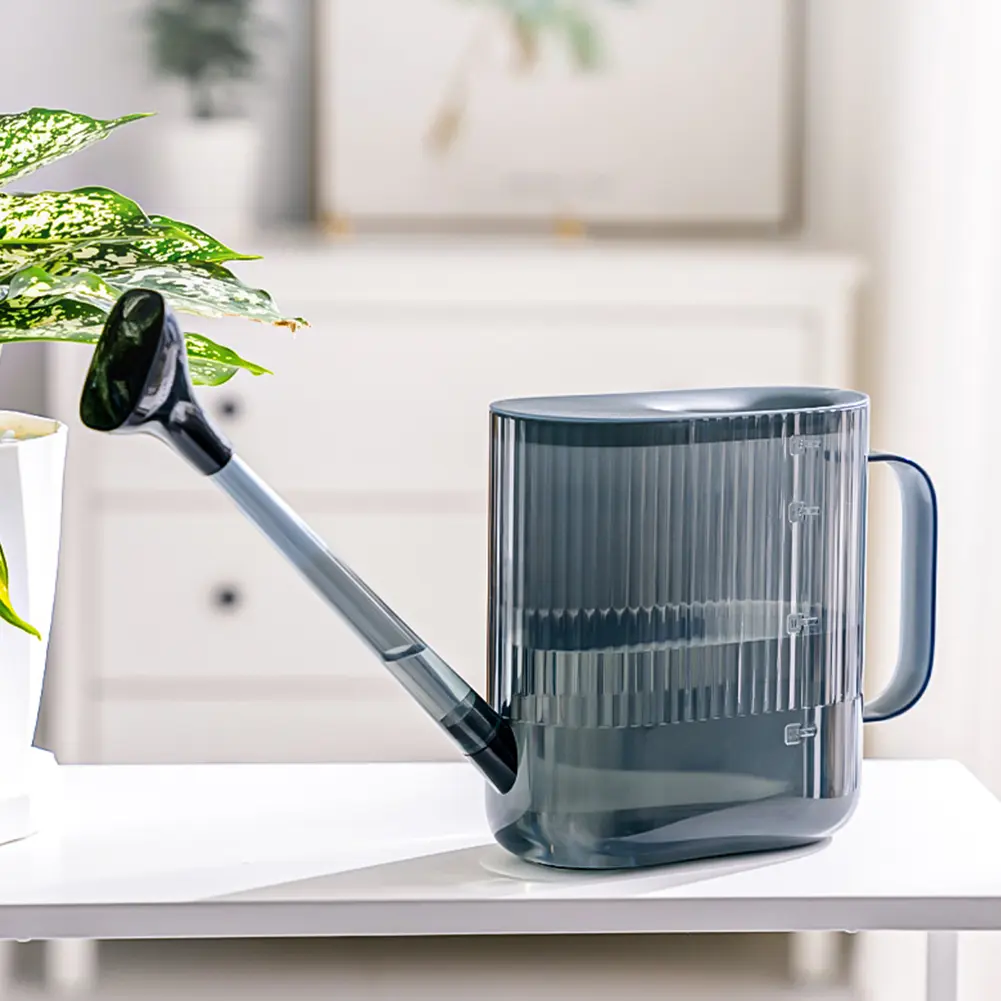 1800ML Garden Watering Can with Sprinkler Head Modern Water Can with Long Spout for Indoor Outdoor Plants Flower