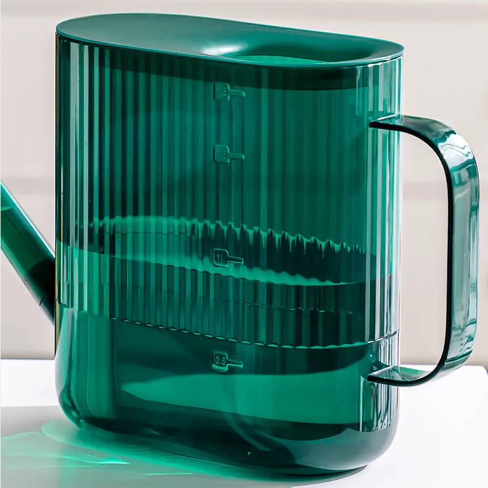 1800ML Garden Watering Can with Sprinkler Head Modern Water Can with Long Spout for Indoor Outdoor Plants Flower