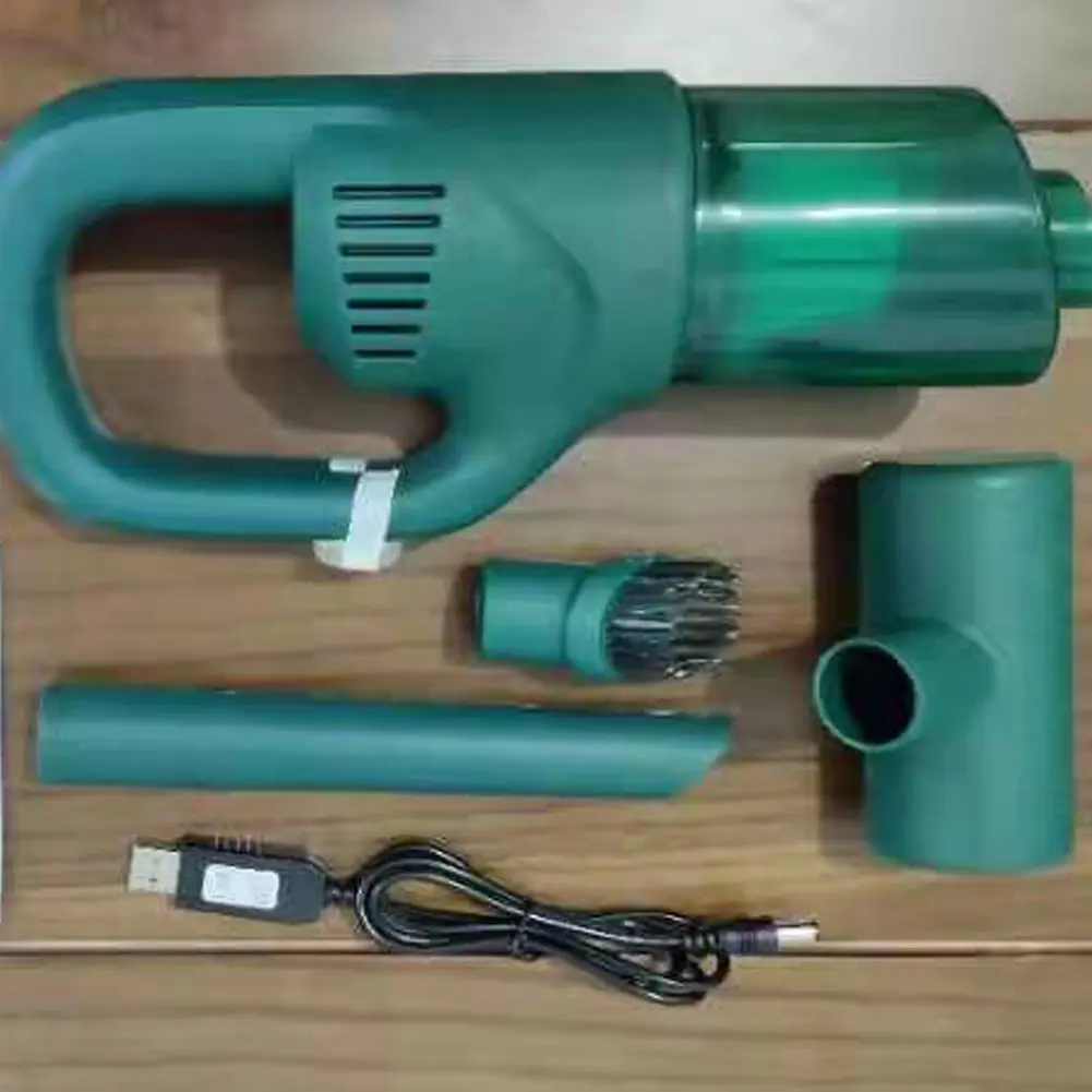 Portable Wireless Car Vacuum Strong Suction Wireless Car Vacuum Cleaner with Detachable Dust Box Household Supplies