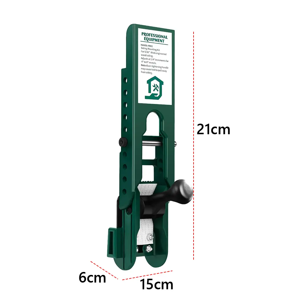 Siding Installation Tools Siding Mounting Kit Carbon Steel Fiber Cement Siding Tool Siding Installation Kit for Home Exterior