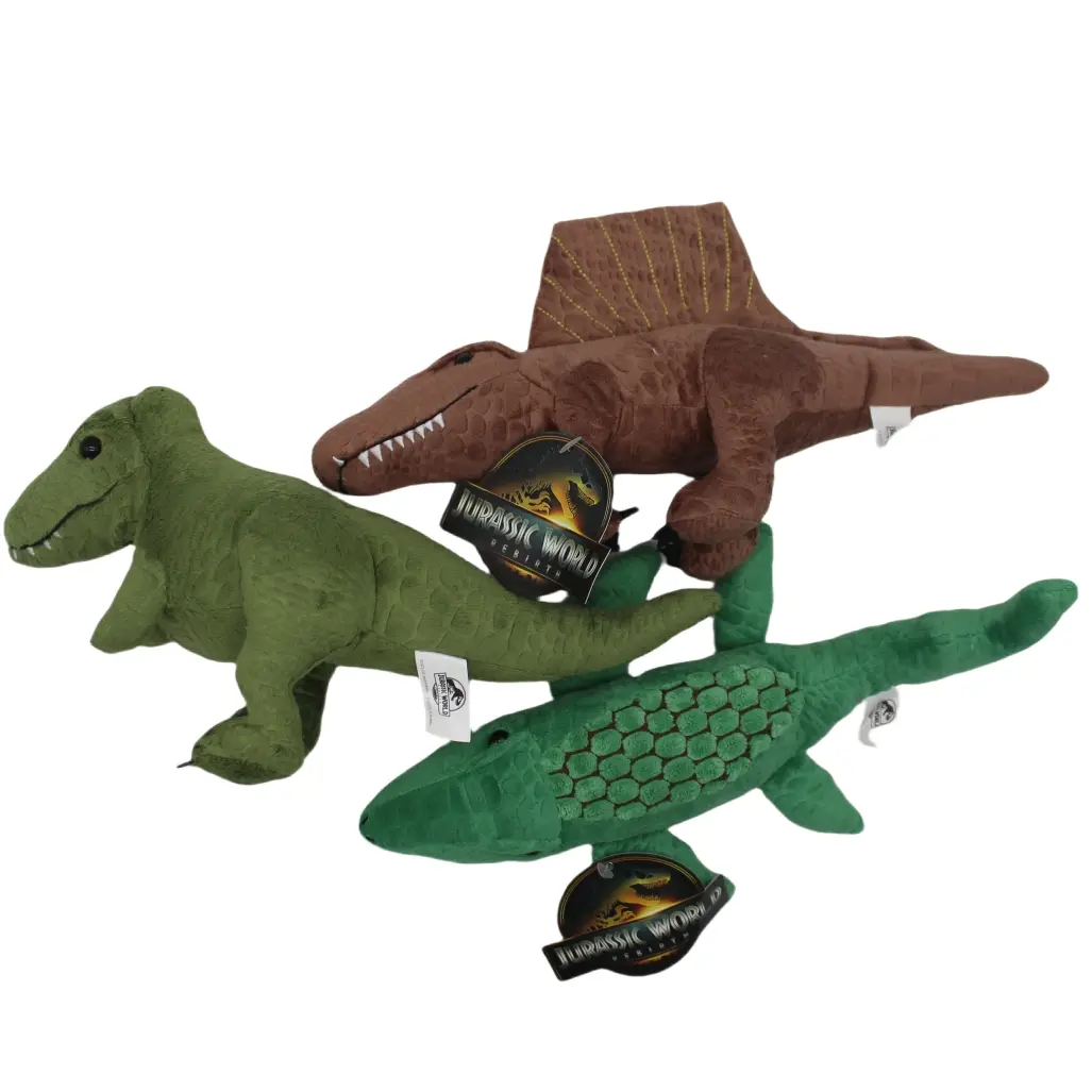 1piece 30cm Jurassic Dinosaur Tyrannosaurus Rex Plush Toy Dinosaur Plushie Jurassic Peluche  Children Educational Toys