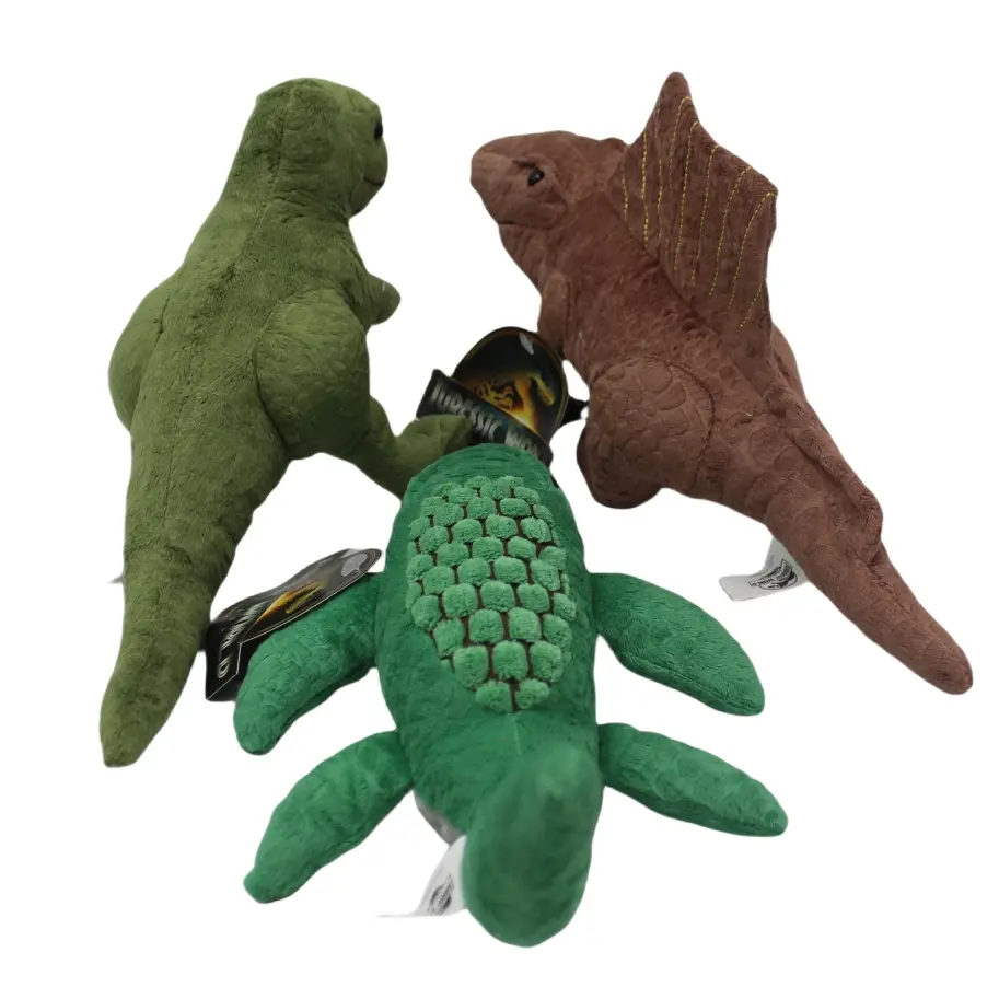 1piece 30cm Jurassic Dinosaur Tyrannosaurus Rex Plush Toy Dinosaur Plushie Jurassic Peluche  Children Educational Toys