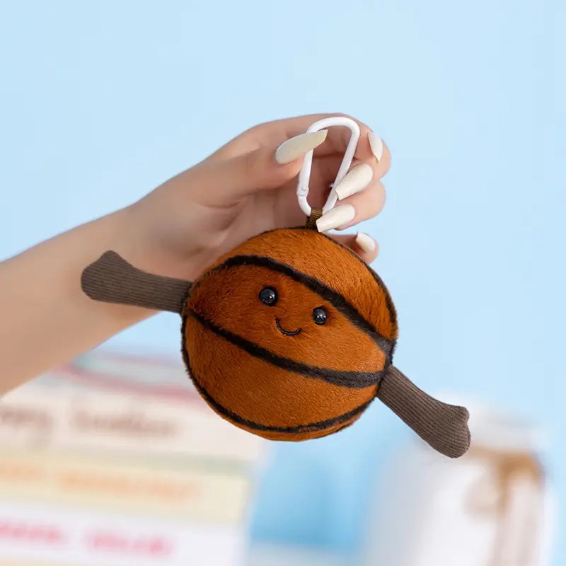Cute Basketball Plushies Football Tennis Baseball Billiards Plush Toys Badminton Stuffed Balls Pillow Players Souvenir Kid Gift