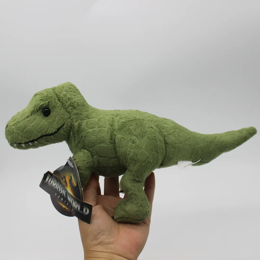 1piece 30cm Jurassic Dinosaur Tyrannosaurus Rex Plush Toy Dinosaur Plushie Jurassic Peluche  Children Educational Toys