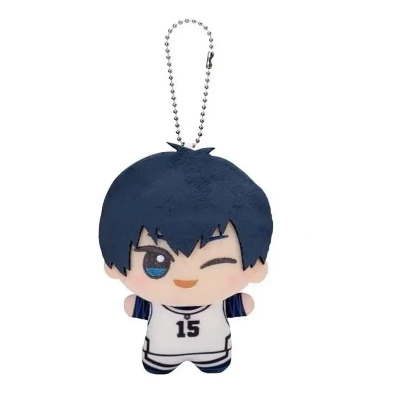 10cm Anime Blue Lock Kawaii Bag Pendant Keychain Isagi Yoichi Nagi Seishiro Mikage Reo Rin Itoshi Itoshi Sae Plush Toy Kids Gift