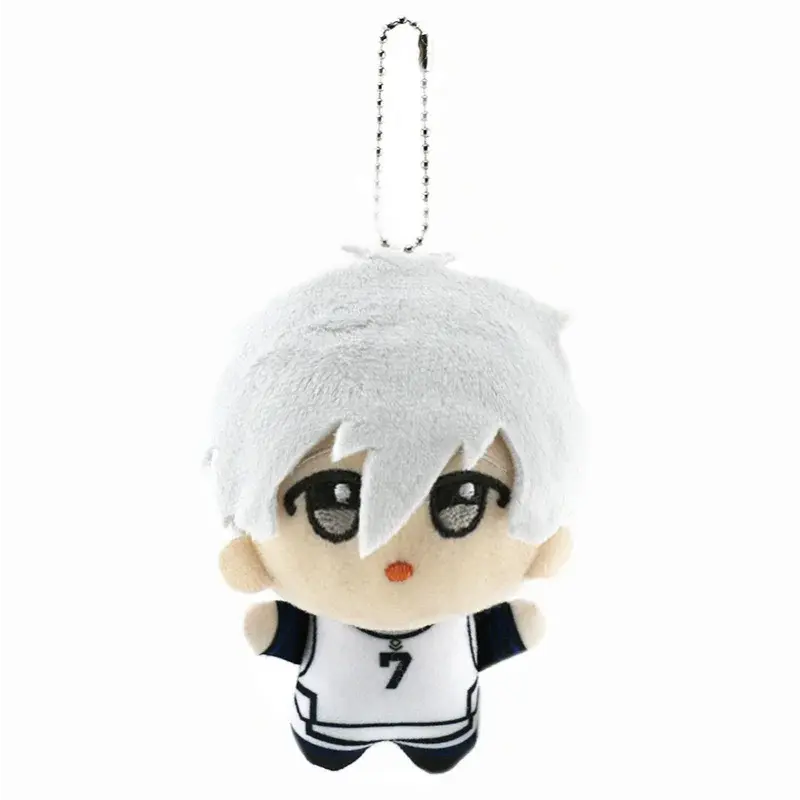 10cm Anime Blue Lock Kawaii Bag Pendant Keychain Isagi Yoichi Nagi Seishiro Mikage Reo Rin Itoshi Itoshi Sae Plush Toy Kids Gift