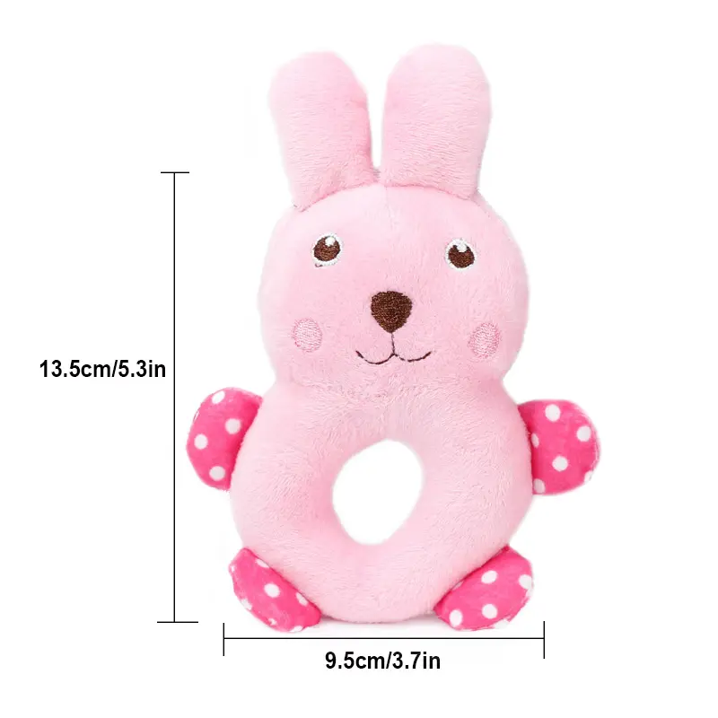 YUDODO Stuffe Cartoon Panda Frog Rabbit Dog Soft Plush Pet Chew Toy For Small Dog Teddy Chihuahua Puppy Cat Interactive Toys