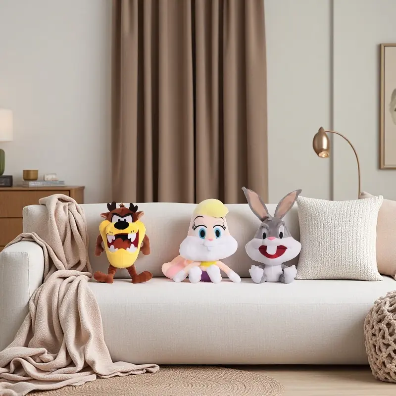 Looney Tunes Bugs Bunny Toy Action Figures Tweety Bird Lola Bunny Anime Cartoon Movie Peripheral Doll Kids Collectible Toys Gift
