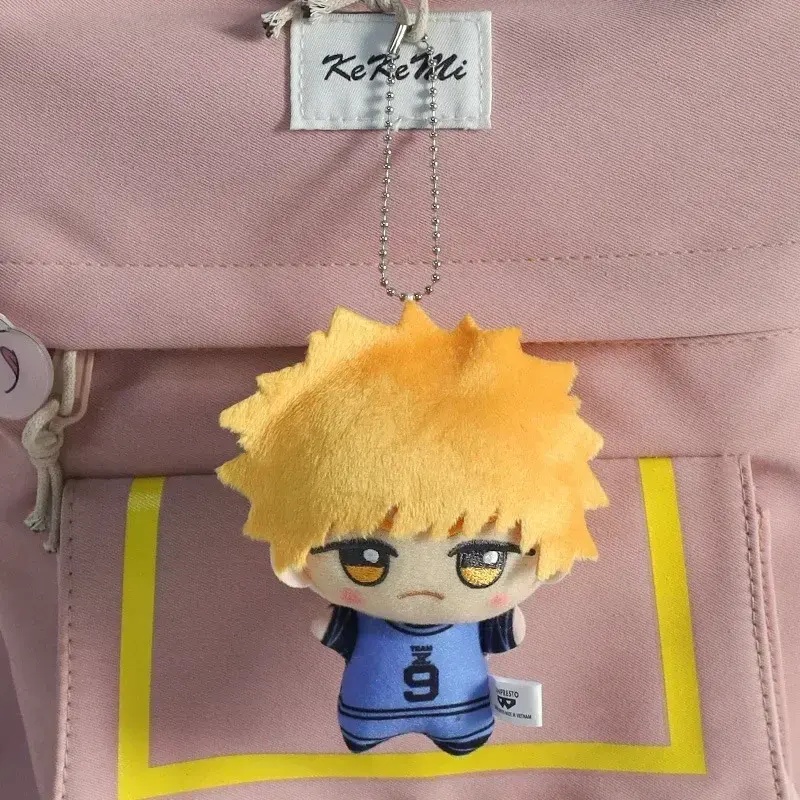 Blue Lock Anime Isagi Yoichi Nagi Seishiro Bachira Meguru Mikage Reo Plush Toy Bag Pendant Cartoon Keychain Stuffed Doll Gift