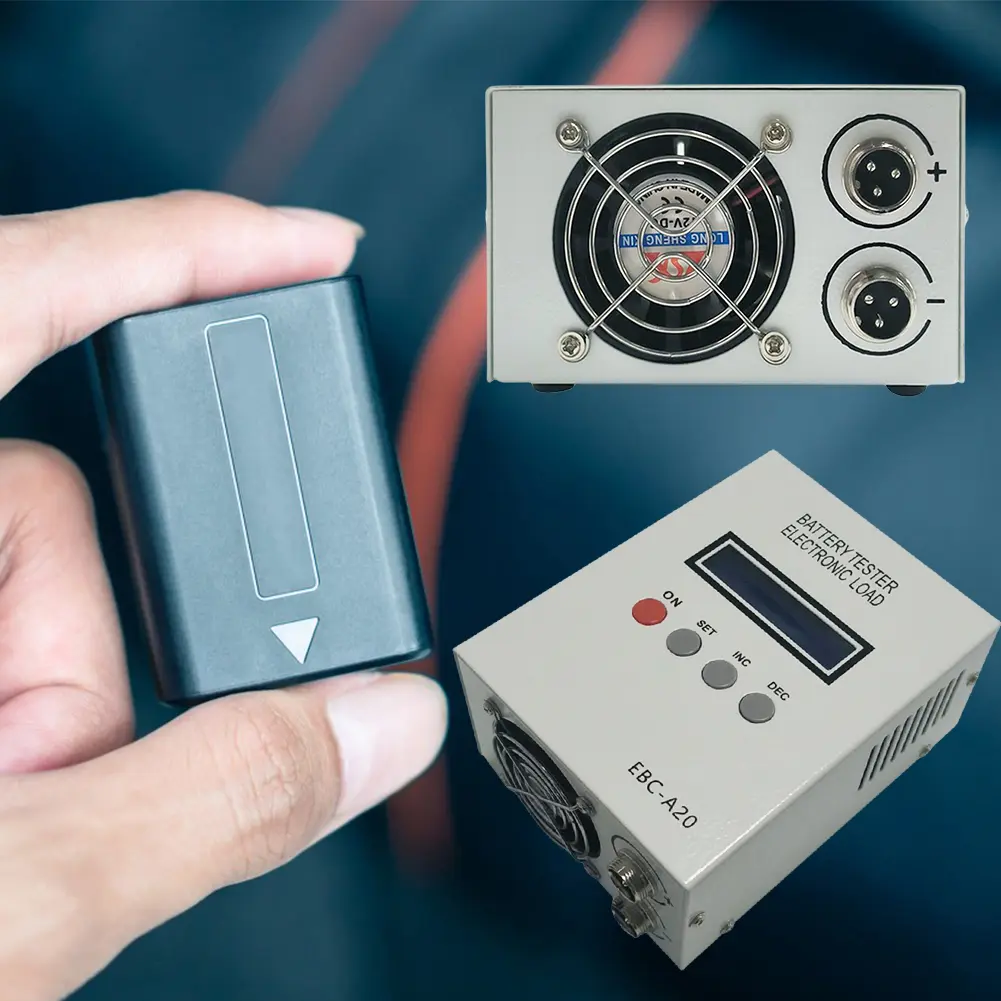 EBC-A20 Battery Power Tester 5A Charge 20A Discharge Lithium -acid Batteries Capacity Tester Support PC Software Control