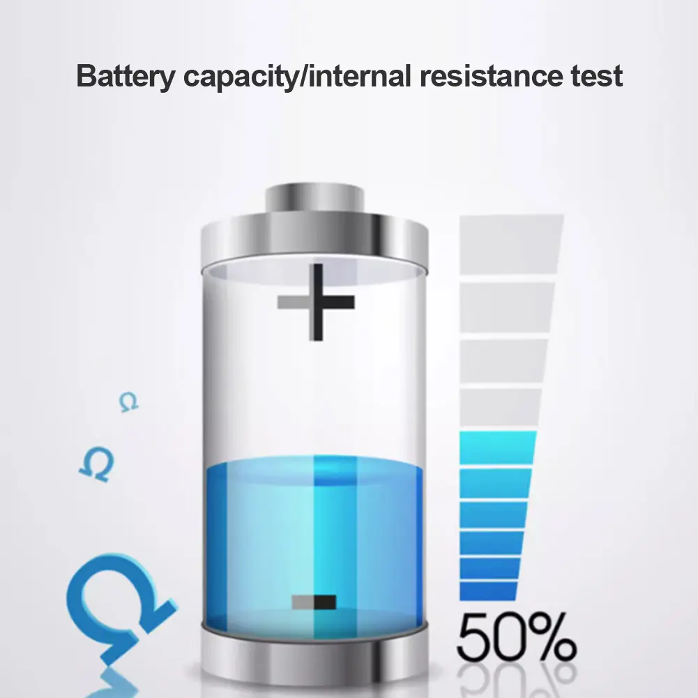 EBC-A20 Battery Power Tester 5A Charge 20A Discharge Lithium -acid Batteries Capacity Tester Support PC Software Control