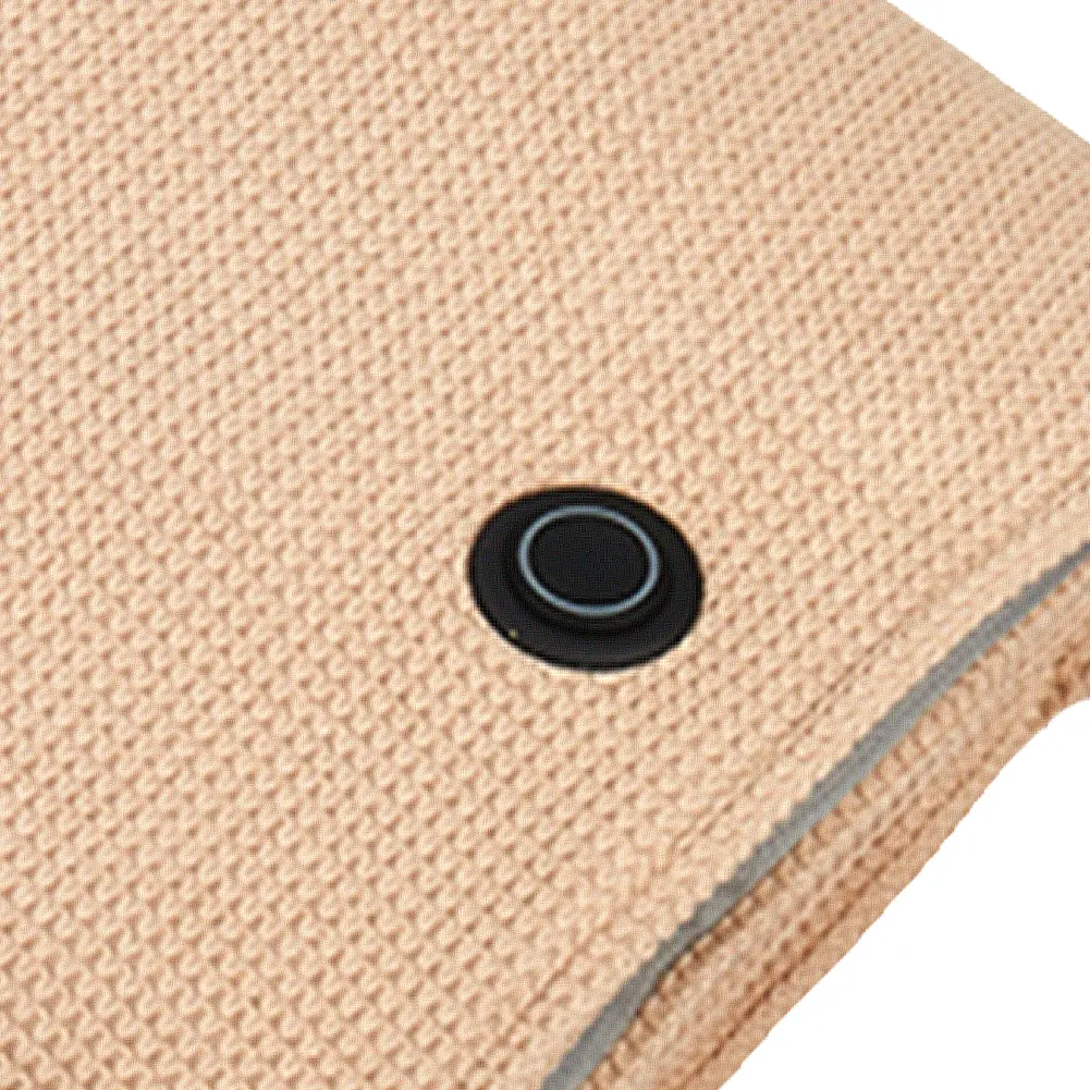 Wearable USB Electric Heated Blanket 3 Heating Levels USB Heated Blanket Shawl with 10000mAh Power Bank for Home Office