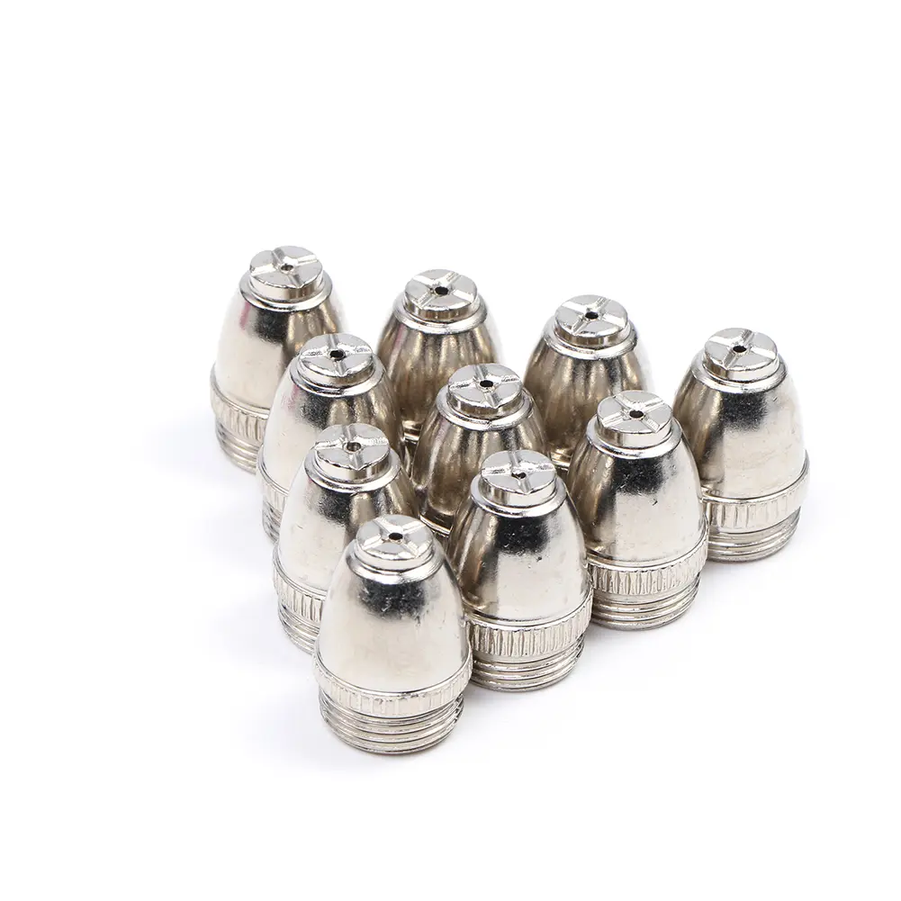 Plasma Cutting Accessories Replacement 30pcs Professional Electrodes Nozzles Sets Guide Ring Shielding Cup for SG55 AG-60 Torch