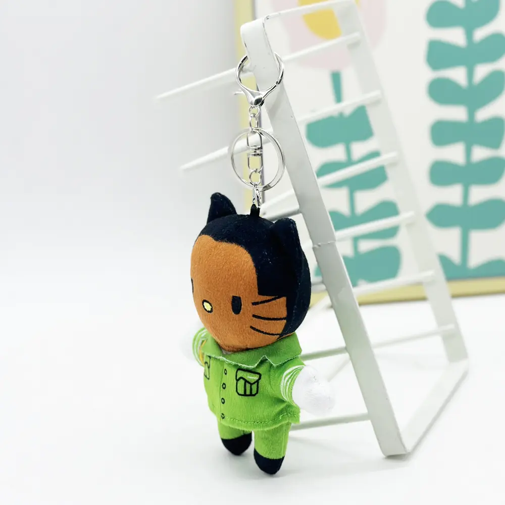 Hello Kitty Tyler The Creator Plush Doll Cute Bag Pendant Cartoon Animation Plush Keychain Holiday Gift Doll Plush Toy