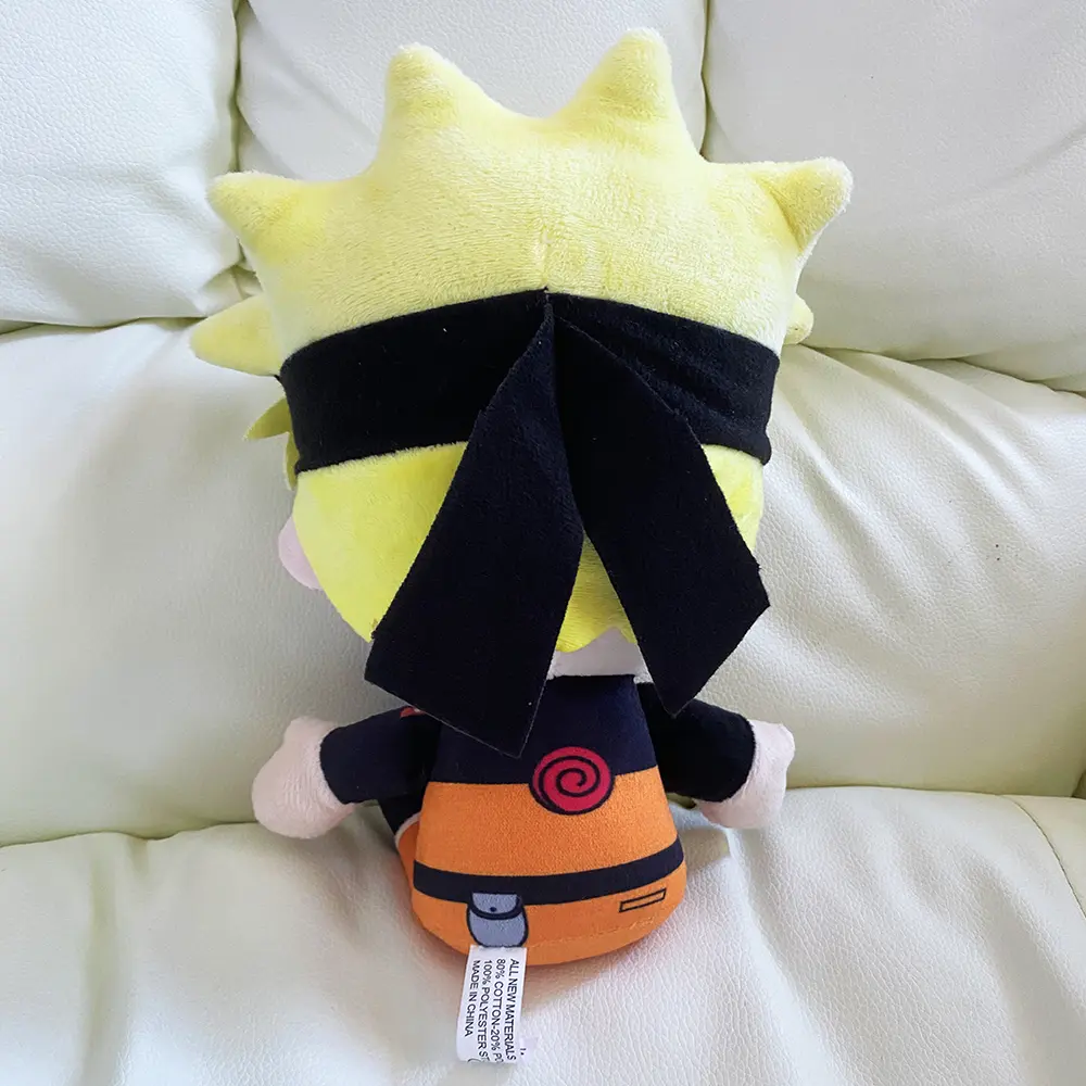 2024 New 27cm Naruto Plush Toy Anime Figure Uzumaki Naruto Cute Stuffed Doll For Room Ornaments child Birthday Christmas Gift