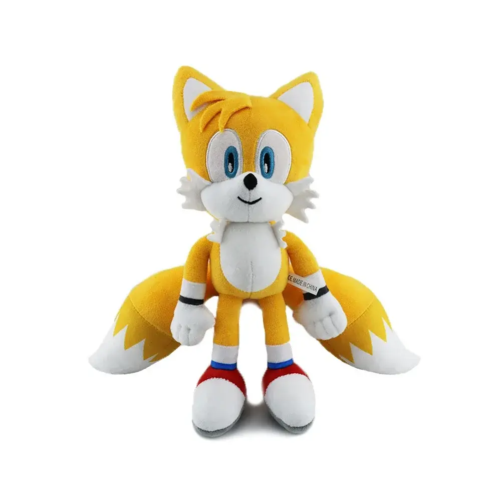 Hot- Machine Metal Sonic Plush Toy Doll children's toy doll 28cm soft plush toy high quality with knuckles and birthday Gift HOT