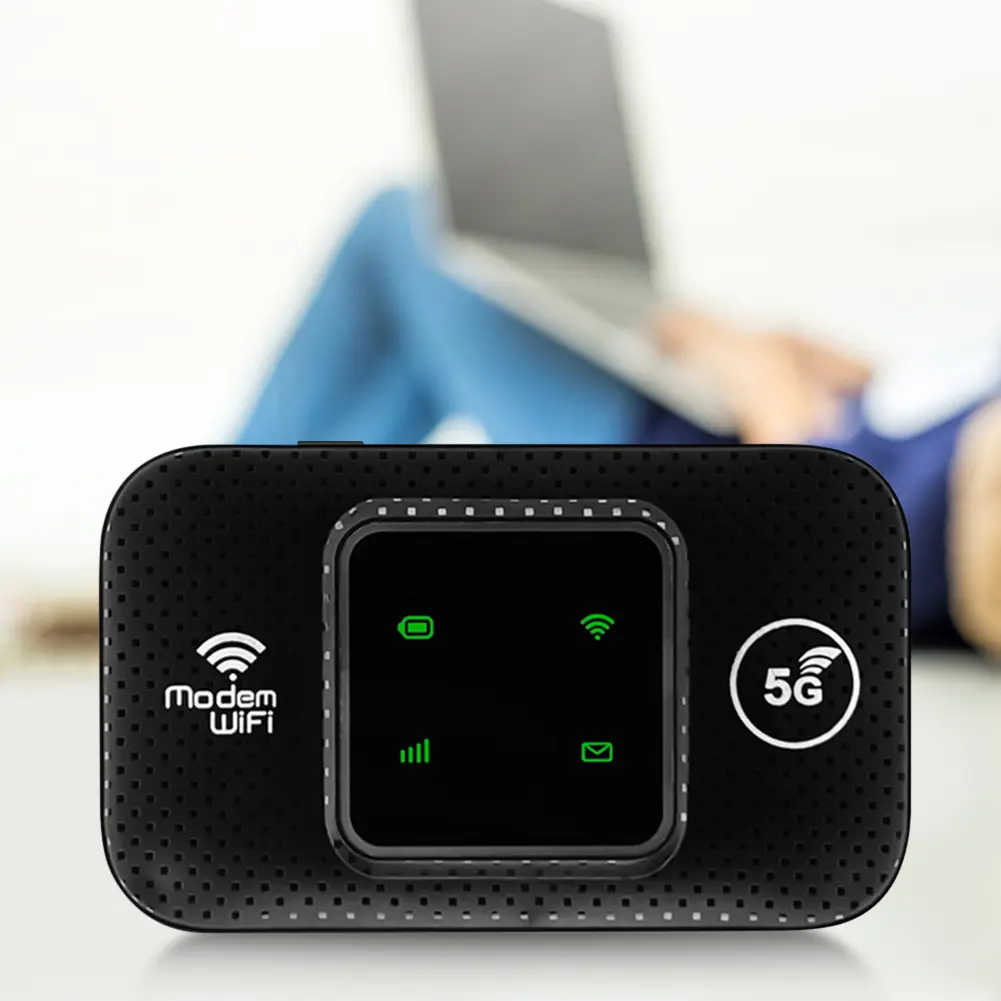 4G LTE Wireless WiFi Router Wireless Internet Router 150Mbps Hotspot Portable WiFi Mobile Hotspot with SIM Card Slot for Travel