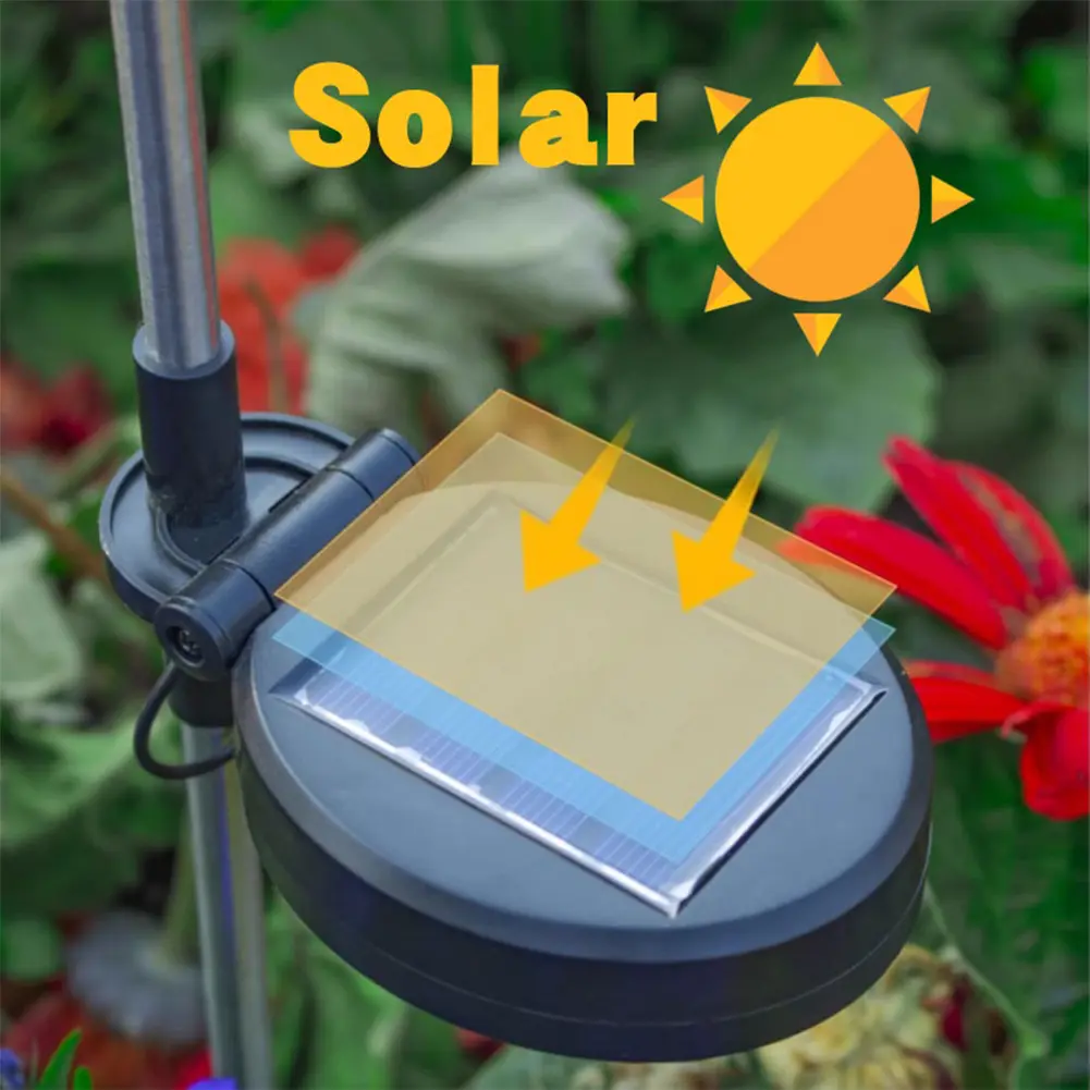 2Pcs Outdoor Solar Fairy Lights Garden Fairy Light Waterproof Solar Starburst Lights for Yard Patio Pathway Lawn Flowerbed Decor