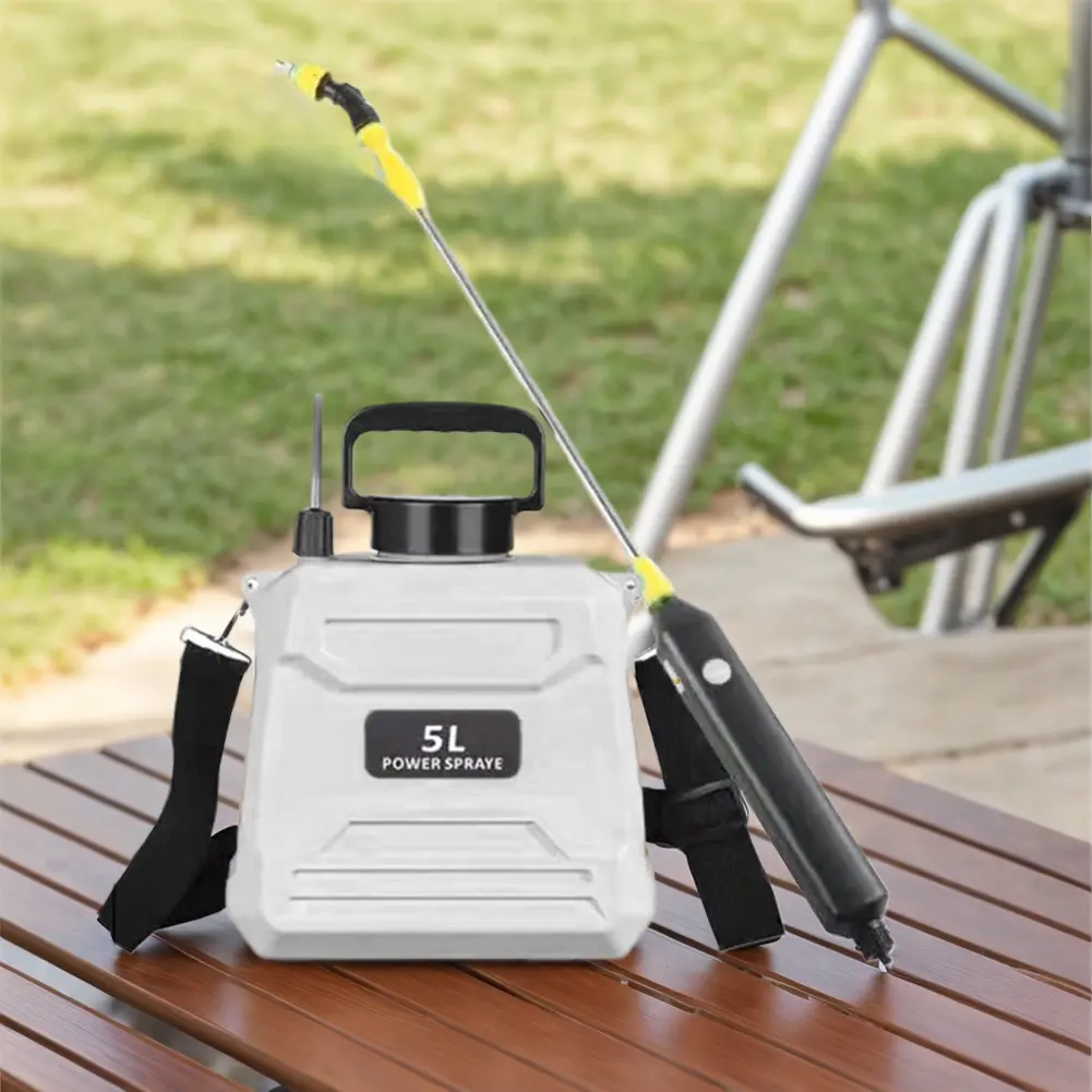 5L Shoulder Pesticide Sprayer Electric Backpack Sprayer Multi-Function Garden Water Sprayer Lawn Sprinkler for Garden Irrigation