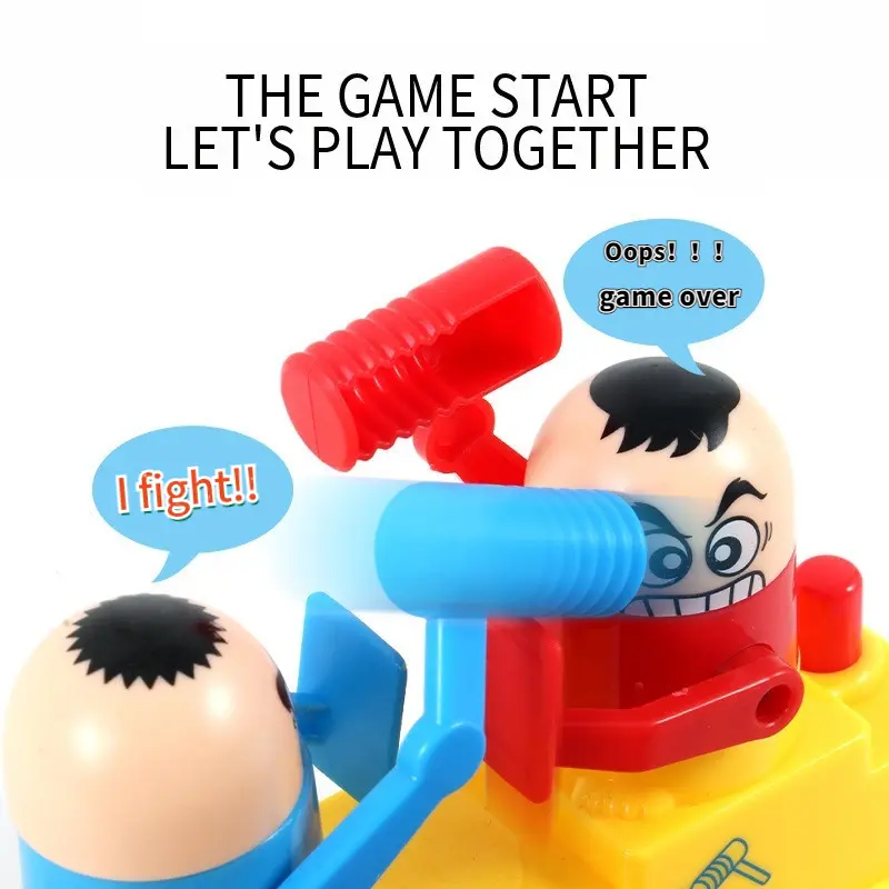 Hot Funny Practical Joke Fight Battle Antistress Toy Prank Interaction Play Table Game Toys  Gift