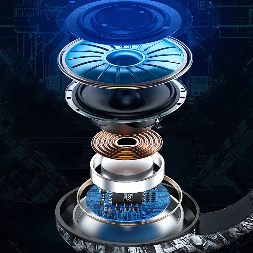 Alarm Clock with Wireless Charging Station Bluetooth-Compatible Speaker App Control Desk RGB Night Lamp for Indoor Bedroom