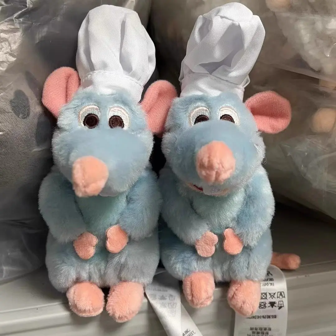 10cm Store Ratatouille Chef Remy Magnetic Shoulder Plush Toy Gifts Kawaii Plush Stuff Toys For Children's Birthday Gift