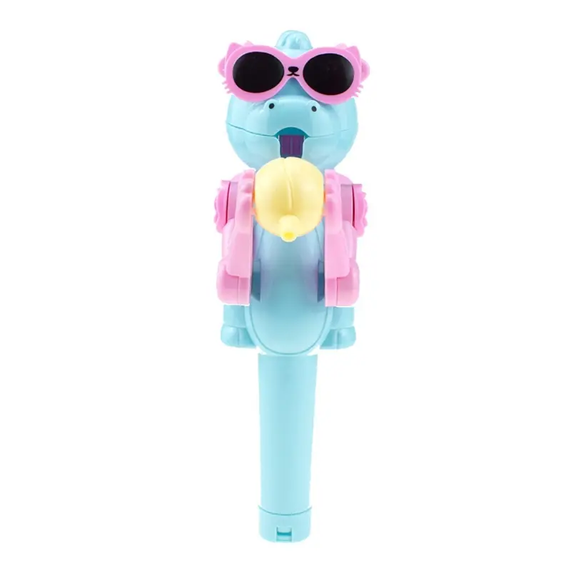 Creative Kids Eating Lollipops Robot Lollipop Candy Stand Holder Educational Toy
