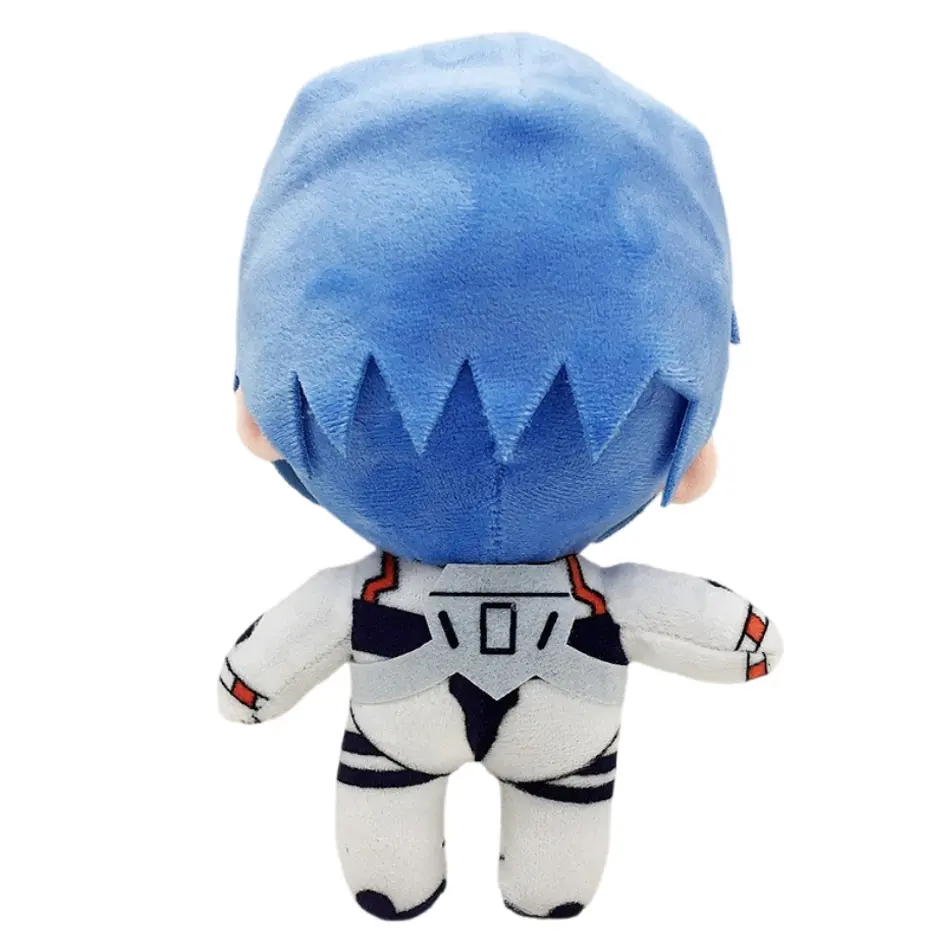 23cm Evangelion Ayanami Rei Plush Toy Doll Cartoon Anime Figure Kawaii Doll EVA Soft Stuffed Room Decor Kid Birthday Gifts