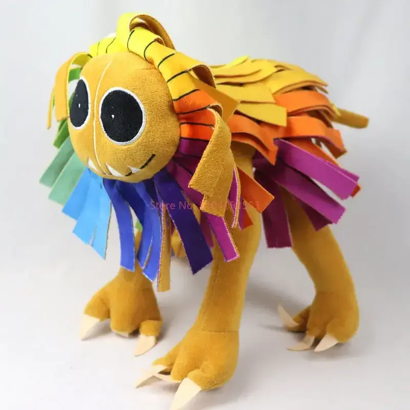 Doey Pianosaurus Plush Toy – Kawaii Huggy Pillow, Soft & Cuddly Stuffed Anime Nightmare Creature, Perfect Decor for Girls, Ideal