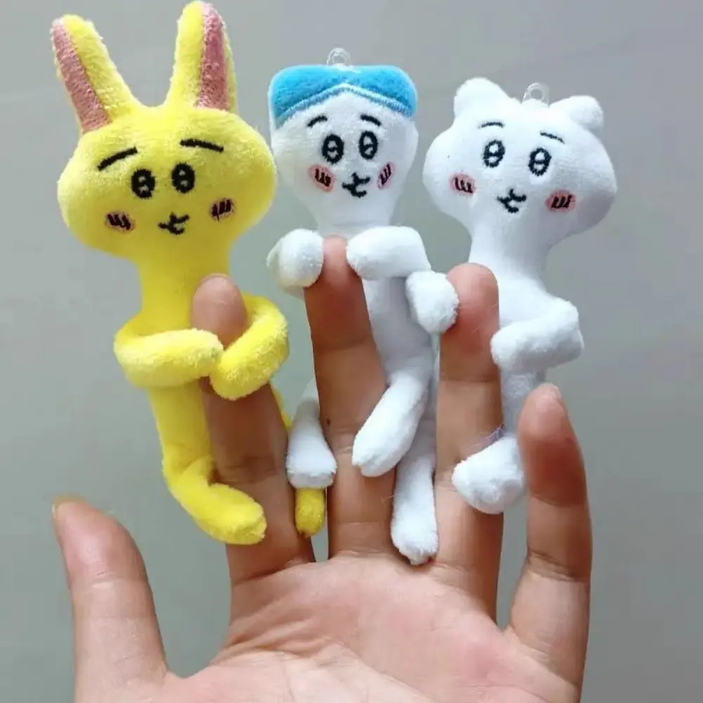 Cartoon Chiikawa Hachiware Distortion Plush Doll Kawaii Usagi Student Backpack Decoration Dolls Toys Girls Birthday Gifts