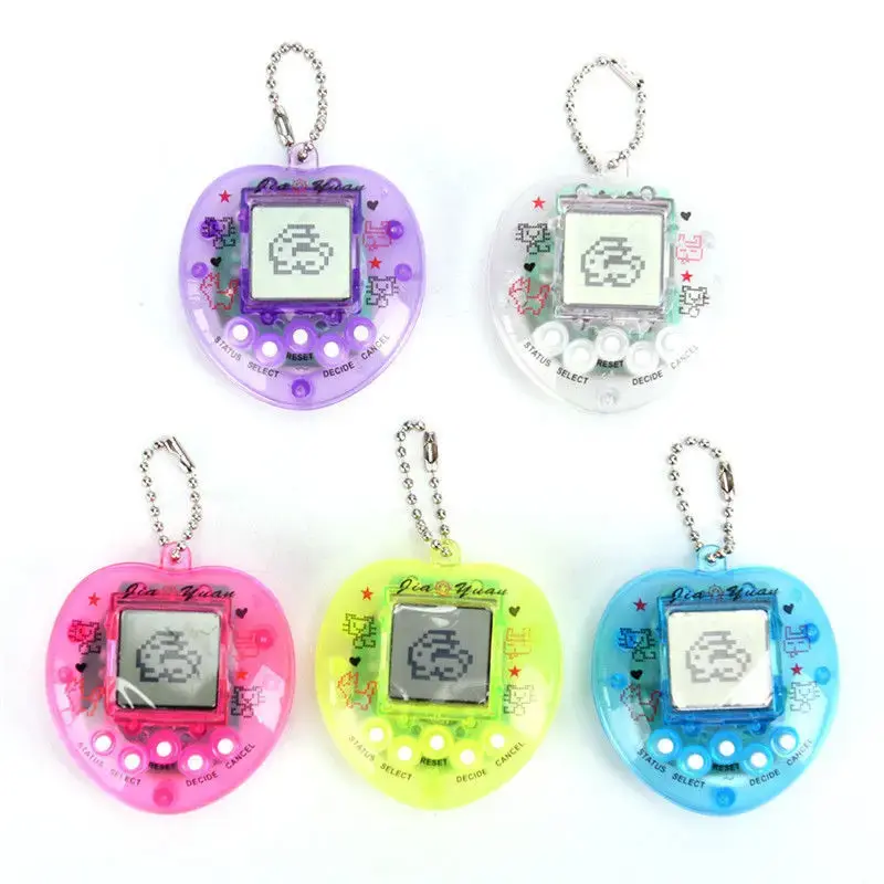Kids Electronic Pets Game Tamagotchi Handheld Game Console Toy in Russian Original German Spanish Polish Virtual Digital Pet Toy